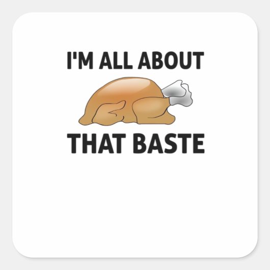 Ik ben helemaal weg van die smeerlap vierkante sticker (Voorkant)