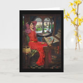 Ik ben helft-Ziek van Schaduwen de Dame van Kaart (Gele Bloem)