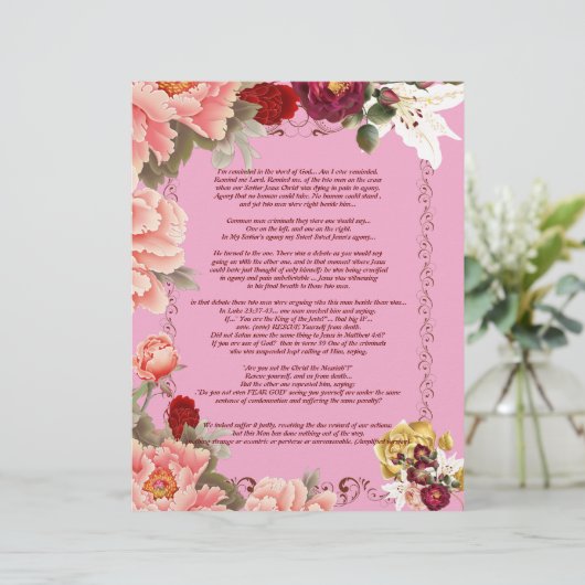 Ik ben Herinnerde Schrijven Gepersonaliseerd Papie (Staand voorkant)