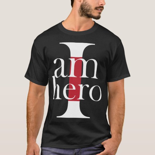 IK BEN HERO T-SHIRT (Voorkant)