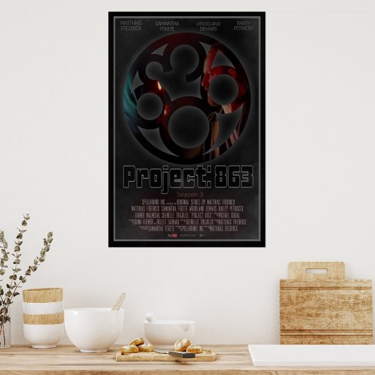 Ik ben het Absolute // Project 863 Origineel Poste Poster (Keuken)