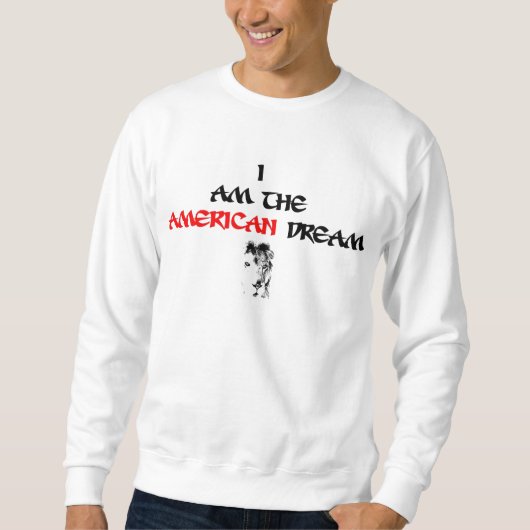 Ik ben het Amerikaanse droomshirt Trui (Voorkant)