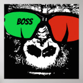 Ik ben het baas poster. poster (Voorkant)