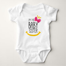 Ik ben het baby Sister T-shirt