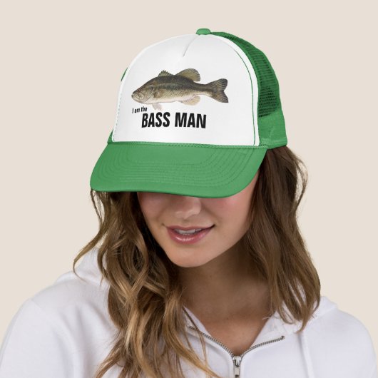 Ik ben het BASS-MAN Trucker Pet (In situ)
