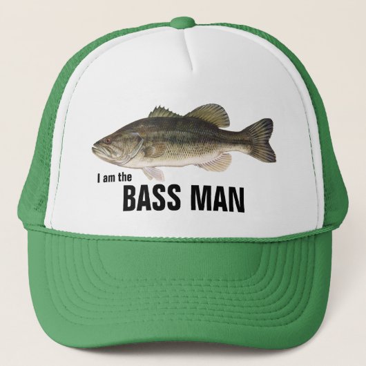 Ik ben het BASS-MAN Trucker Pet (Voorkant)
