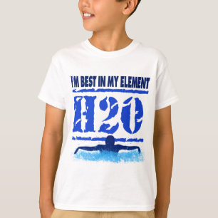 IK BEN HET BESTE IN MIJN ELEMENT - H2O T-SHIRT