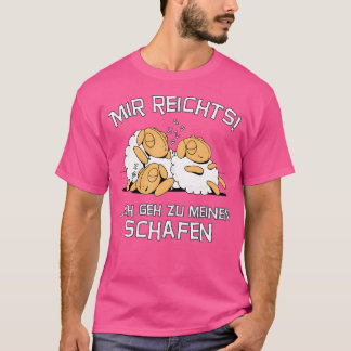 Ik ben het beu om naar mijn schapen te gaan t-shirt