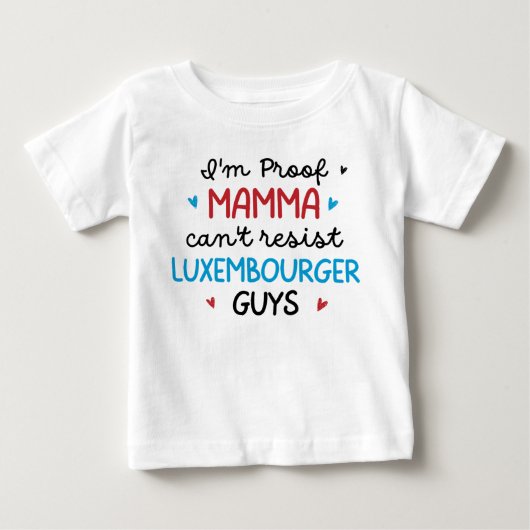 Ik ben het bewijs dat mama Luxemburgse jongens Sch (Voorkant)