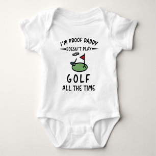 Ik ben het bewijs dat papa niet de hele tijd golf romper