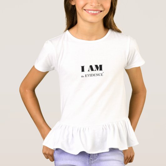 Ik ben het bewijs t-shirt (Voorkant)