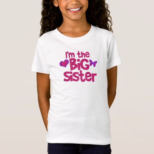 Ik ben het Big Sister Shirt (Voorkant)