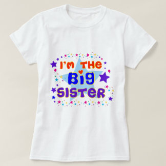 Ik ben het Big Sister T-shirt met sterren