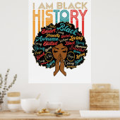 Ik ben het Black History Poster (Keuken)