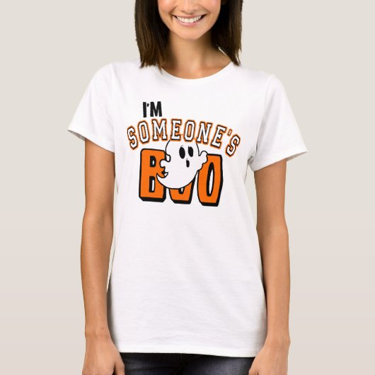 Ik ben het Boo Ghost Halloween Shirt (Voorkant)