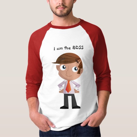 Ik ben het BOSS Shirt (Voorkant)
