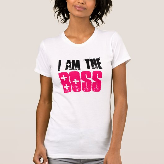 IK BEN HET, BOSS T-SHIRT (Voorkant)