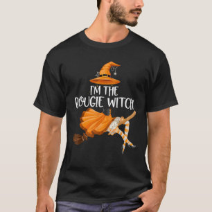 Ik ben het Bougie Heksenmeisje Funny Halloween Mat T-shirt