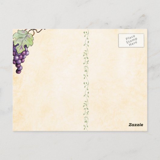 Ik ben het Briefkaart Vine Scripting (Achterkant)