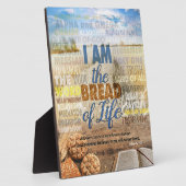 Ik ben het brood des levens, zei Jezus Fotoplaat (Zijkant)