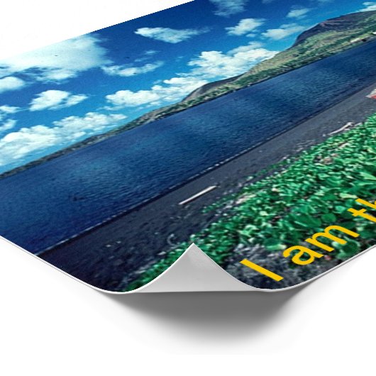 Ik ben het brood van het leven - poster (Hoek)