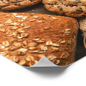 Ik ben het brood van het leven, zei Jezus in John  Poster (Hoek)