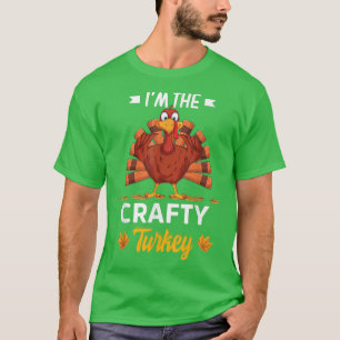 Ik ben het Cratigliste Turkije Gelukkig dankjewel T-shirt