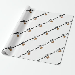 Ik ben het dansende Beer Cadeaupapier