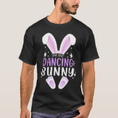 Ik ben het dansende Bunny Easter Day Rabbit Family T-shirt (Voorkant)