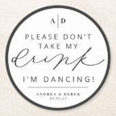 Ik ben het Dansende Onderzetter van het Hoesje van (Voorkant)