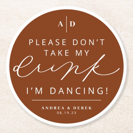 Ik ben het Dansende Onderzetter van het Hoesje van (Voorkant)