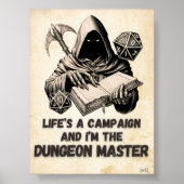 Ik ben het Dungeon Master Gaming Poster (Voorkant)