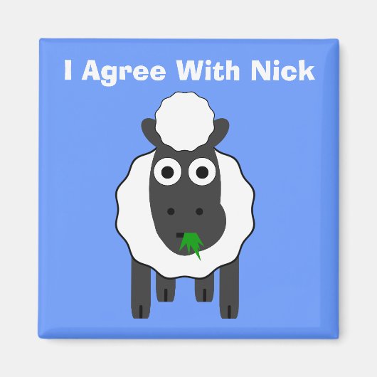 Ik ben het eens met de algemene verkiezingen in he magneet (Voorkant)