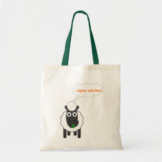 Ik ben het eens met de algemene verkiezingen in Ni Tote Bag