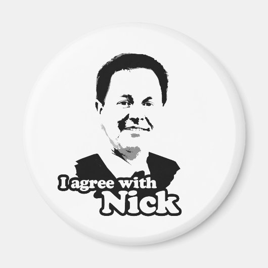 Ik ben het eens met Nick Magneet (Voorkant)