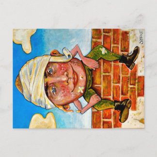 Ik ben het ei-man. briefkaart