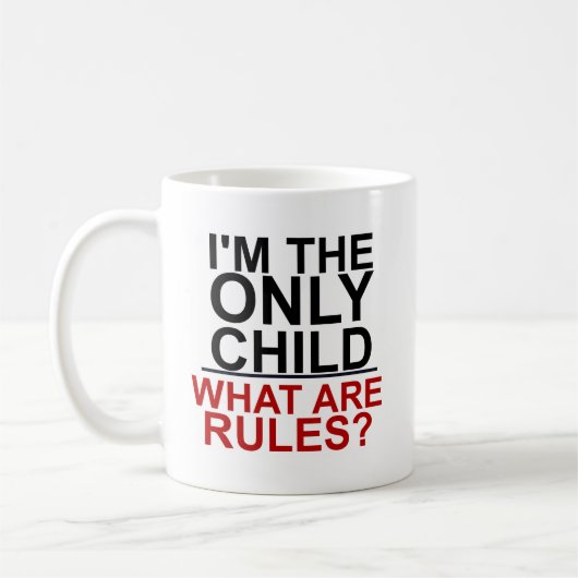 IK BEN HET ENIGE KIND - WAT ZIJN REGELS KOFFIEMOK (Links)