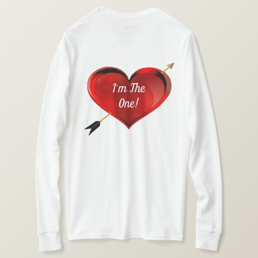 Ik ben het enige Shirt (Design achterkant)