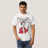 Ik ben het er mee eens t-shirt (Voorkant volledig)