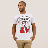 Ik ben het er mee eens t-shirt (Voorkant volledig)