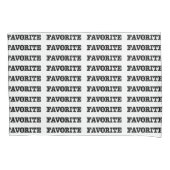 Ik ben het favoriete kind kussensloop (Voorkant)