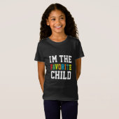 Ik ben het favoriete kind t-shirt (Voorkant volledig)