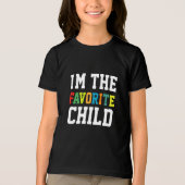 Ik ben het favoriete kind Tri-Blend shirt (Voorkant)