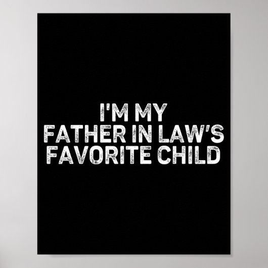 Ik ben het favoriete kind van mijn schoonvader, gr poster (Voorkant)