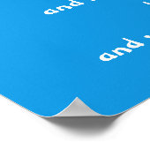 Ik ben het gedicht van sterrenkinderen poster (Hoek)