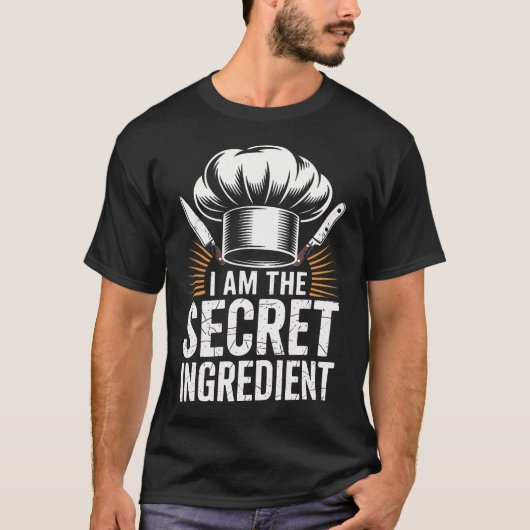 Ik Ben Het Geheime Ingrediënt Grappig T-shirt (Voorkant)