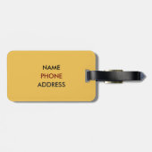 Ik ben het! Gepersonaliseerde Bagagelabels (Achterkant horizontaal)