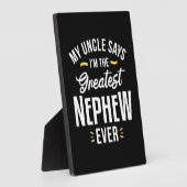 Ik ben het grootste Nephew ooit Fotoplaat (Zijkant)