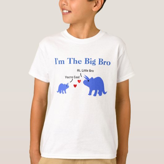 Ik ben het grote T-shirt voor Kind (Voorkant)