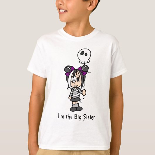 Ik ben het grote zuster t-shirt (Voorkant)